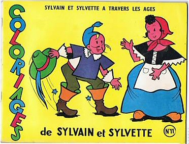 Coloriage Sylvain et Sylvette N°11