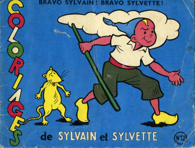 Coloriage Sylvain et Sylvette N°12