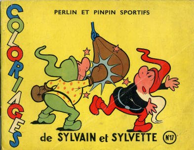 Coloriage Sylvain et Sylvette N°17