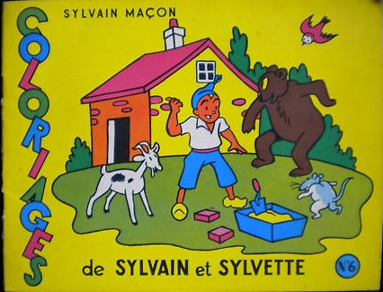 Coloriage Sylvain et Sylvette N°6