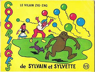 Coloriage Sylvain et Sylvette N°8