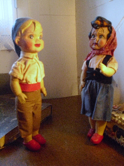 Figurines Sylvain et Sylvette