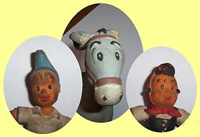 Figurine Sylvain, Sylvette, Gri-Gris