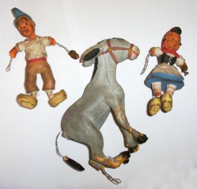 Figurines Sylvain, Sylvette, Gri-Gris